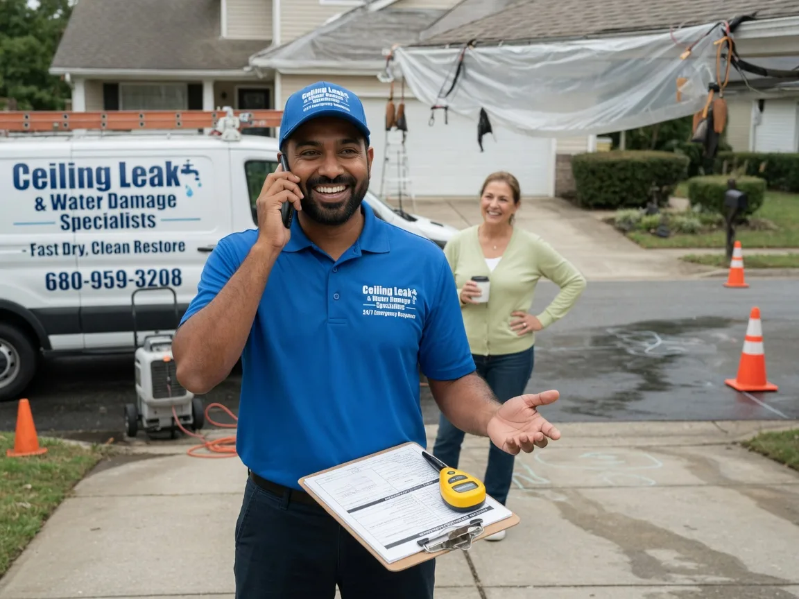 Ceiling Leak Cleanup Oacoma, SD FAQs